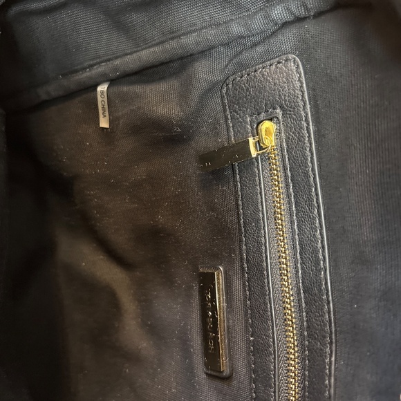 Tory Burch Women's Embossed Black Neoprene Backpack - Picture 7 of 7